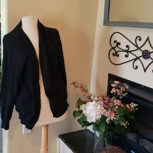 Women plus size black sweater 3x